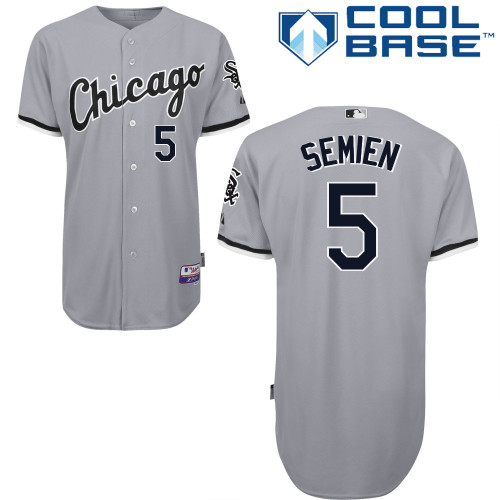 Marcus Semien #5 mlb Jersey-Chicago White Sox Women's Authentic Road Gray Cool Base Baseball Jersey